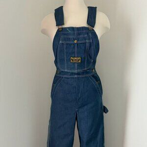 NWT Vtg Washington Dee Cee Overalls, Sz 25 x 32, Sanforized Denim USA, 60s 70s